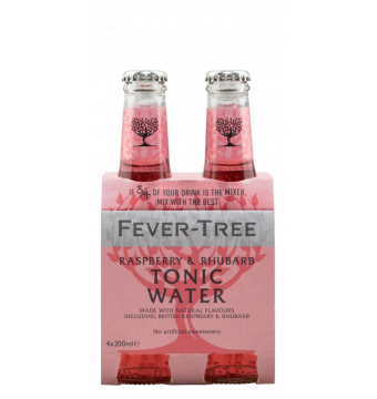 Fever-Tree Raspberry & Rhubarb 4-Pack